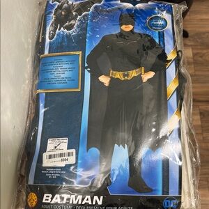 DC Batman Black and Gold Costume